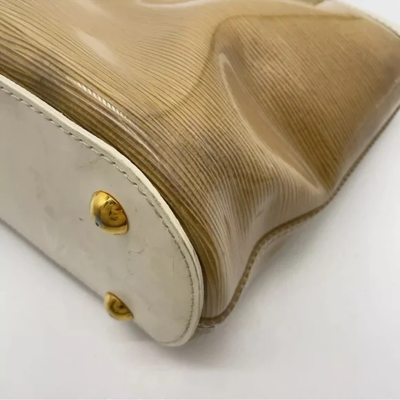 Authentic Louis Vuitton  Epi Mini Lagoon Bay Plage Handbag terry cloth inside - Picture 14 of 17